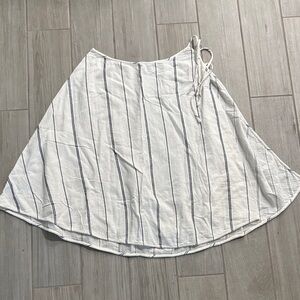 Madewell Tie cover up skirt - never worn